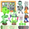 999-20 fish hook grass+spike okra+fan heart Yelan and other 5 plants VS3 zombies