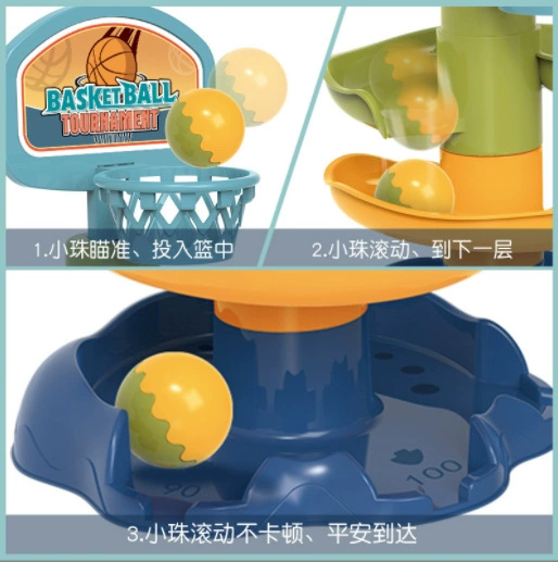 Tower railed, intellectual constructor, slide, board game, toy, early education