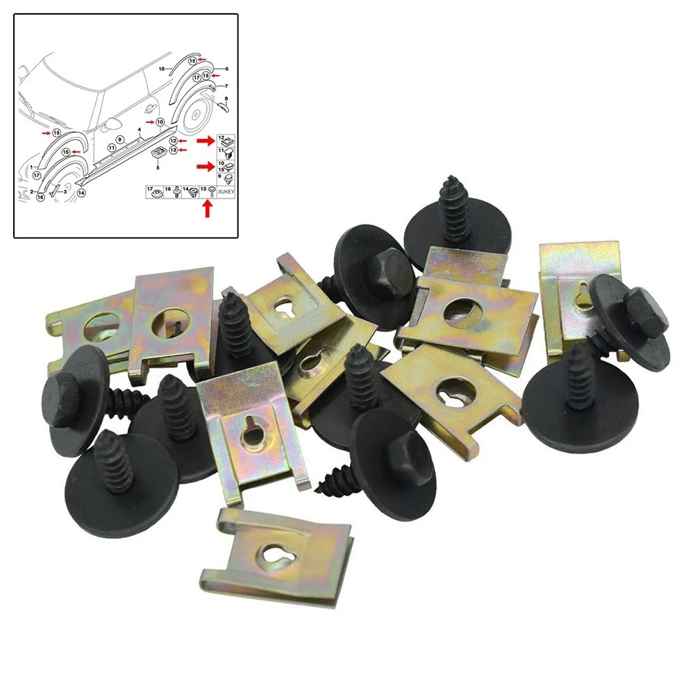 U-Nut-Hex-Bolts-With-Washer-An