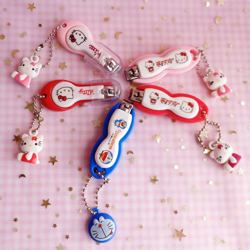 Wholesale KT cat creative nail clippers nail clippers cute cartoon wholesale portable small household nail clippers