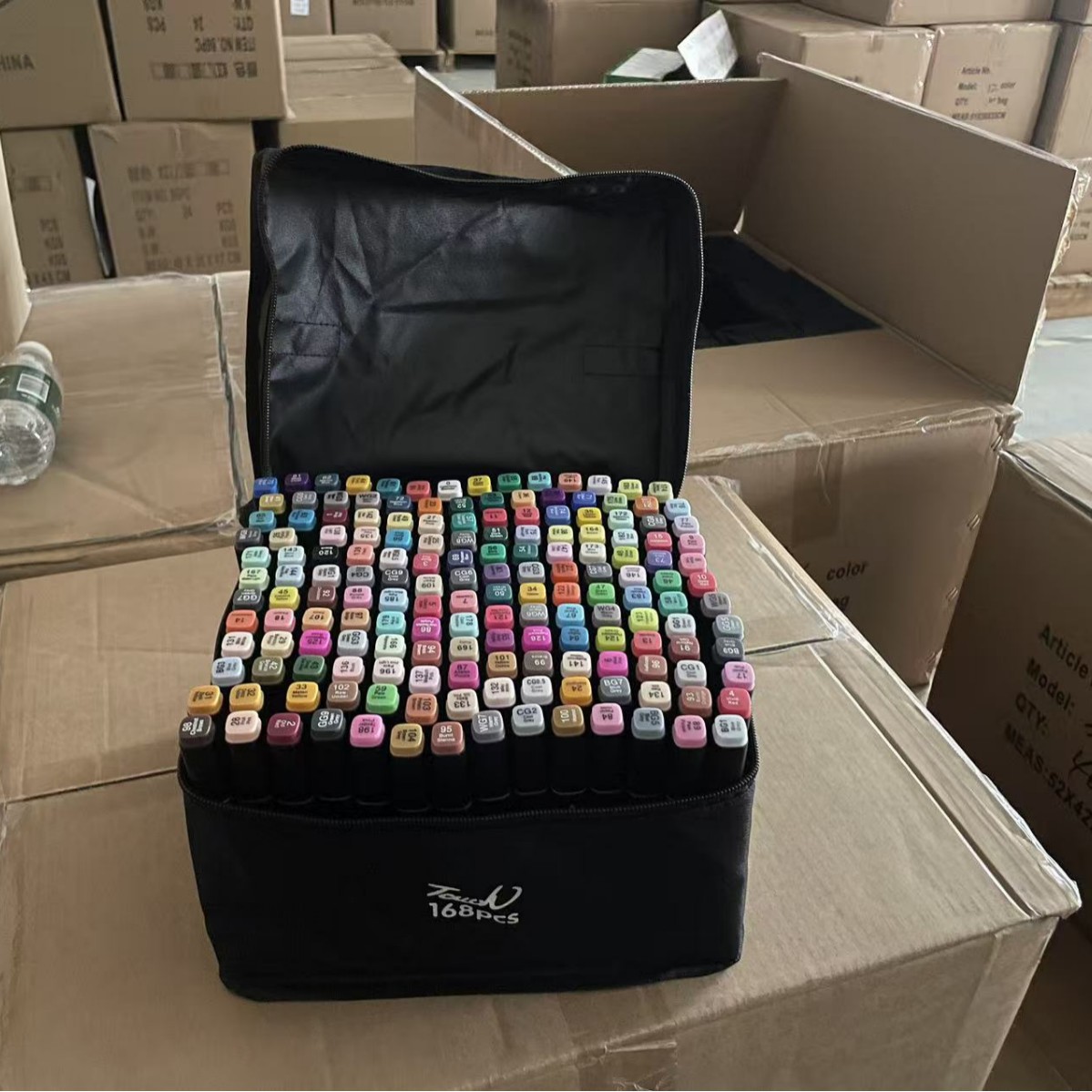 Touch al por mayor Marcador de dos cabezas Alcohólico Acuarela a base de aceite Bolígrafo Arte para niños Conjunto de pintura especial Fábrica