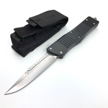 CNC铝合金手柄5CR13高档不锈钢刀片MICROTECH OTF KNIFE户外折刀