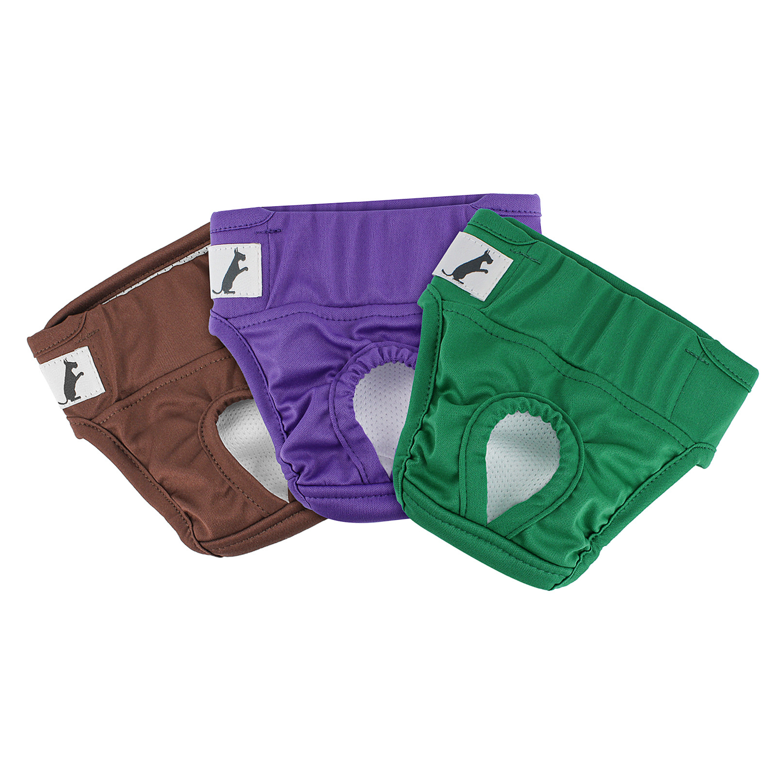 Pantalones sanitarios para mascotas pañales para perros pantalones sanitarios impermeables para el período menstrual pantalones sanitarios anti-acoso lavables para pañales para mascotas pantalones sanitarios