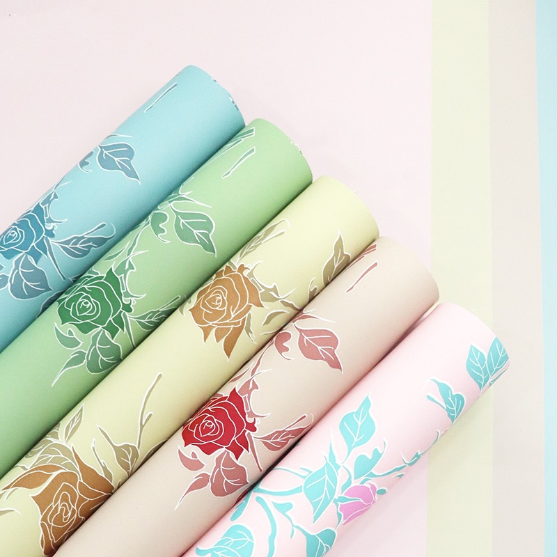 LUCIA露熙雅鲜花包装纸怦然心动包花纸情人节鲜花包装纸LF160462