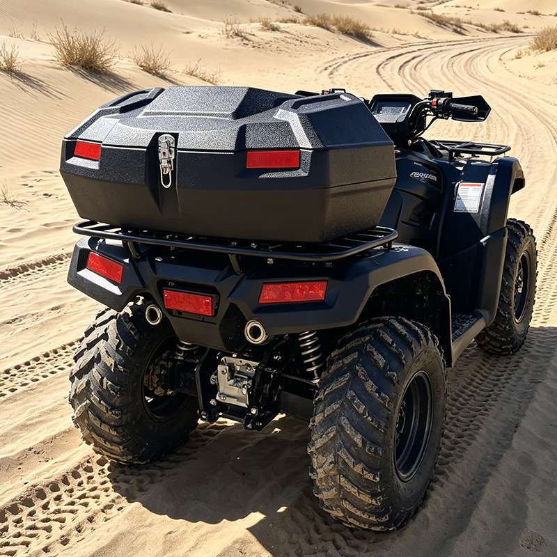 ATV trunk 100L waterproof all-terrain vehicle toolbox thickened storage box universal and durable