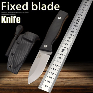 BUSSE бас DC53 на открытом воздухе прямой нож многофункциональный инструмент на открытом воздухе нож портативный кемпинг Выживать фрукты нож