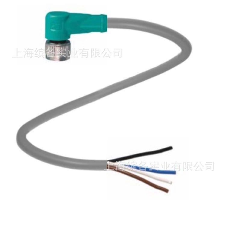 倍加福(PEPPERL+FUCHS)2米PUR线缆(109437) V1-W-2M-PUR