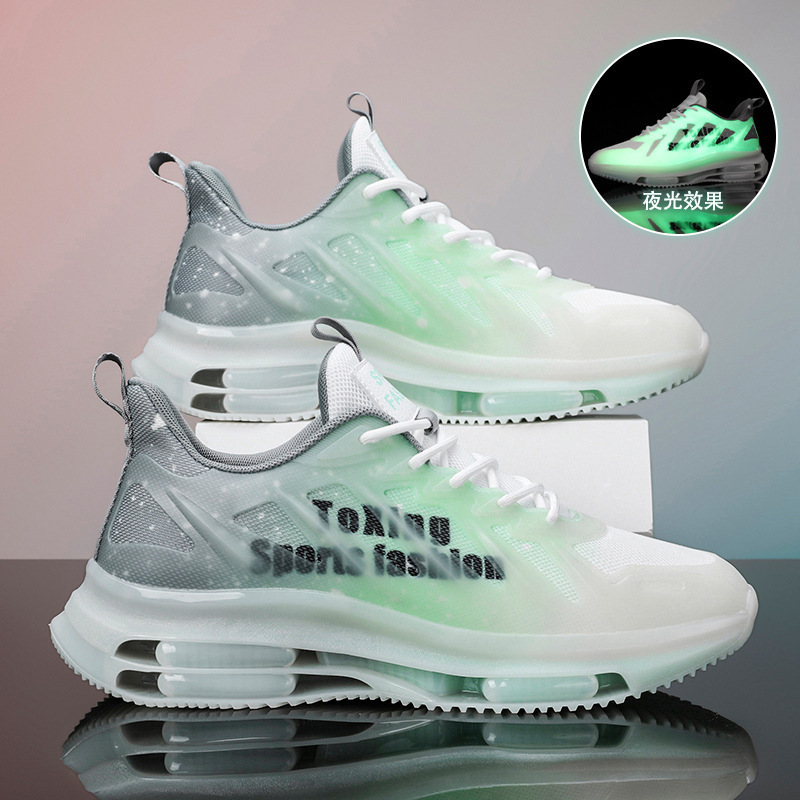 TikTok Explosions Fashion Thick Sole Height Increasing Men's Shoes Youth Autumn and Winter Casual Sports Running Shoes Mens shoes