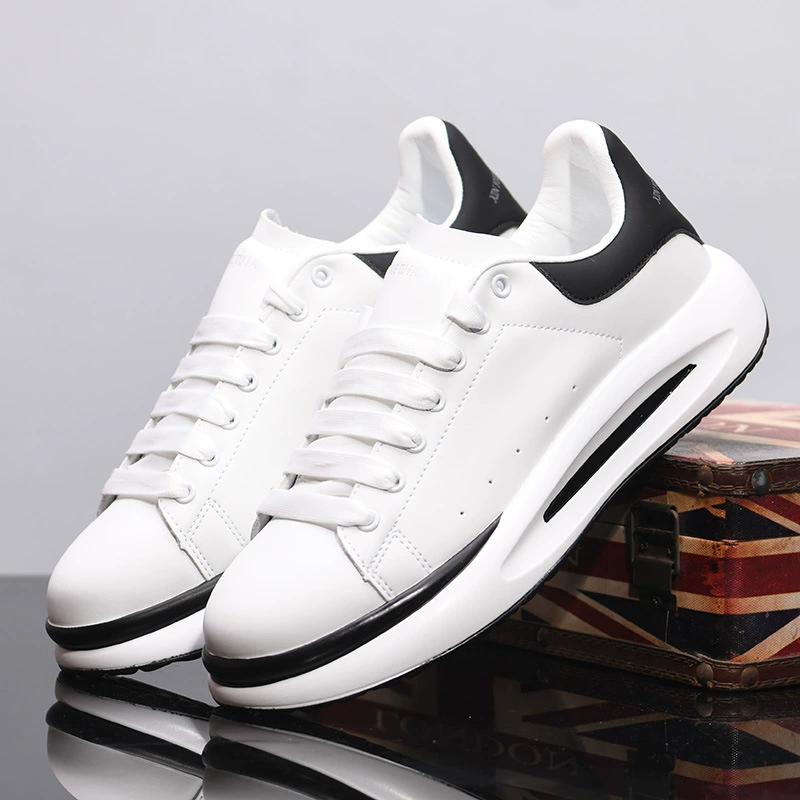 Мужские туфли Маккуин маленькие белые туфли Мужские пары белые туфли дикие дышащие повседневные туфли женские туфли увеличенные кроссовки LP2225