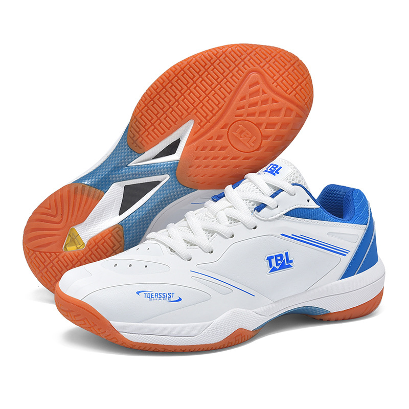 Nuevos zapatos de bádminton profesionales, zapatos de tenis para hombres y mujeres, entrenamiento de tenis de mesa, zapatos de corrida de carbono transpirables