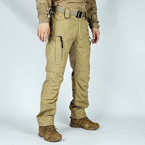New P40 tactical knee pads for men, outdoor training military pants, wear-resistant, breathable, multi-pocket workwear