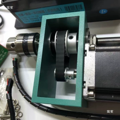 Power take-off chuck, main spindle, A-axis rotation