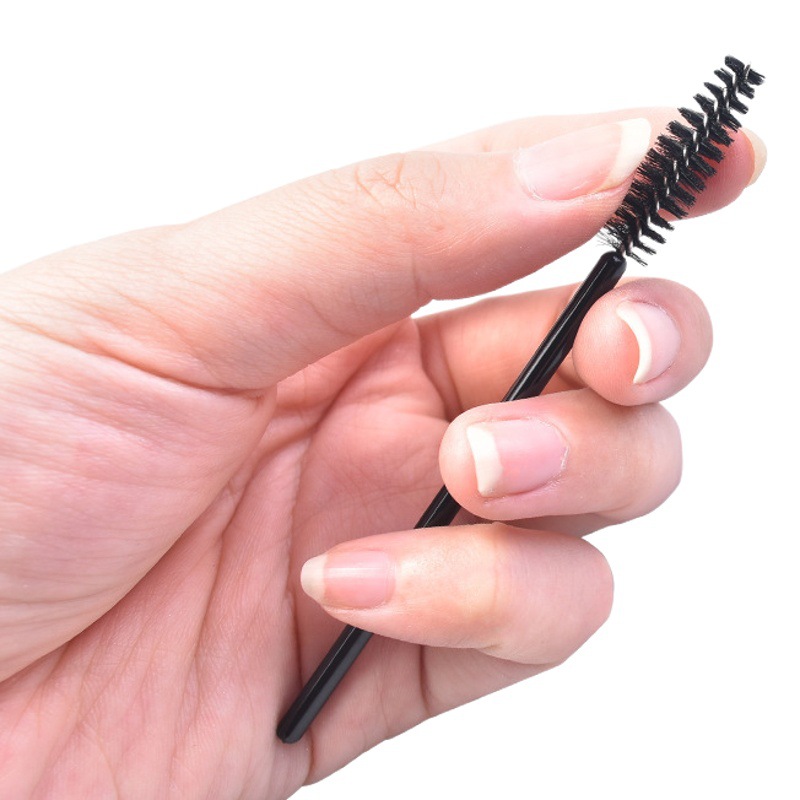 Cross-border supply of solid disposable mascara brush 50 per pack of mascara roll mascara brush mascara eyebrow brush