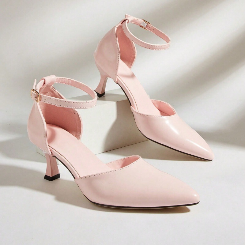 Cross-Border Large Size Women's Shoes Pointed Toe Toe Women's Shoes Daily Wear Banquet Fashion Sexy Stiletto High Heels Women's Sandals