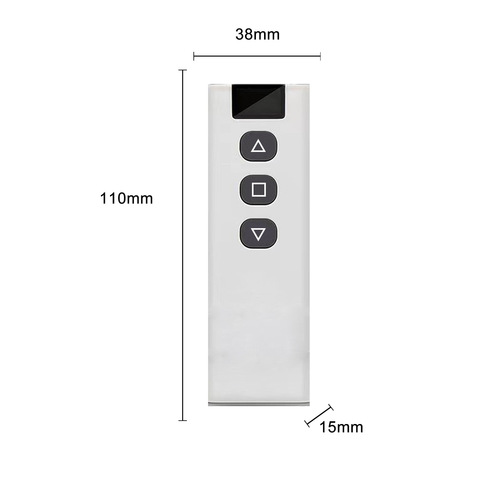 RF433MHz radio frequency wireless remote control switch high-power remote control clothes drying rod garage door forward and reverse transmitter