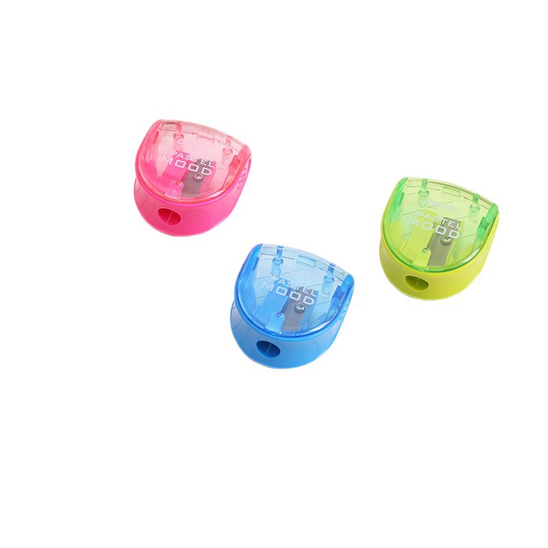 Deli 0578 Sacapuntas de lápiz de tamaño pequeño sacapuntas Sacapuntas de lápiz de color caramelo Sacapuntas de lápiz sacapuntas Sacapuntas de lápiz de estudiante de niños