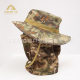 Fishing Face Shaped Army Fan Cap Outdoor Bennie Hat Python Pattern Camouflage Cap Mountaineering Sunshade Fishing Camping Detachable in stock