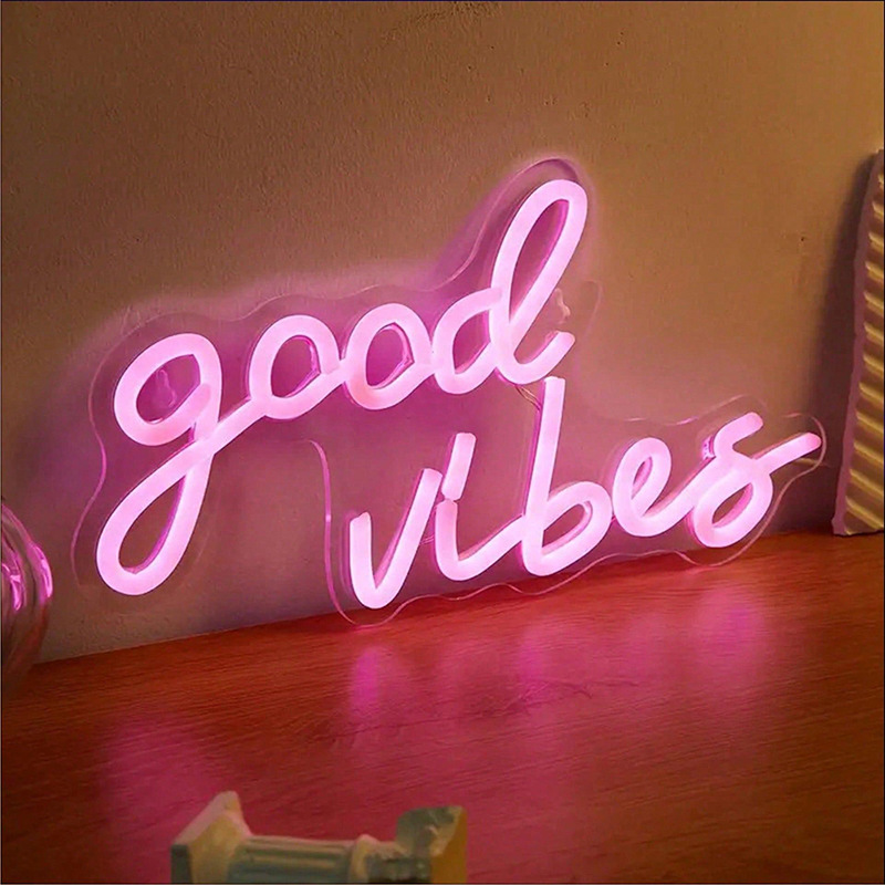 Transfronterizos venta caliente lámpara LED luminosa de neón acrílico lámpara USB patrón de cartel interior lámpara de decoración de fiesta