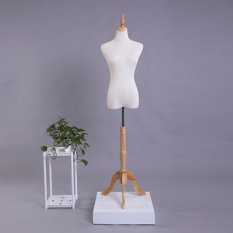 Maniquí Femenino de Cuerpo Completo con Base de Madera para Escaparate y Vestidos de Novia image 8