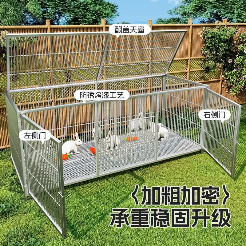 Клетка для rabbits для кроликов крупная клетка для выращивания кроликов для грызунов декоративная клетка для кролика и морской кольчатый грызун