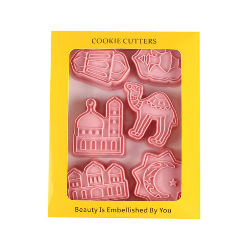 Biscuit Mold 3D Plastic Set for Home Use, Stereo Cake Cookies Pressing Baking Tool, Stamp Mold