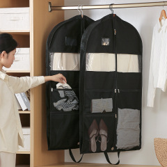 新型家庭用厚手不織布防塵カバー多格吊り式ドレス防塵カバーワイド立体服カバー