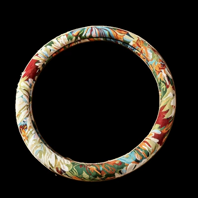 Steering wheel cover – Cover, Breathable Cotton and Linen, Retro Oil