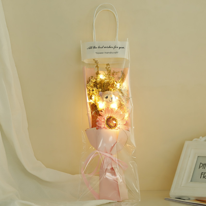 双色粉.玲娜贝儿+粉向日葵