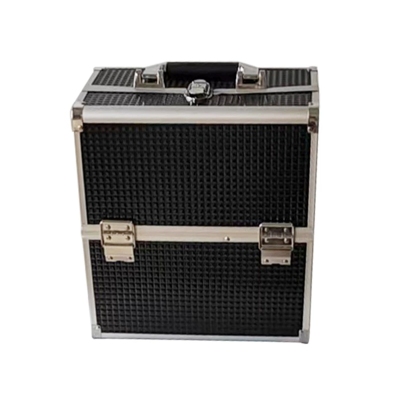Capacious storage system, handheld suitcase for manicure