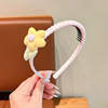 Children's cartoon hair accessory, scalloped non-slip cute headband