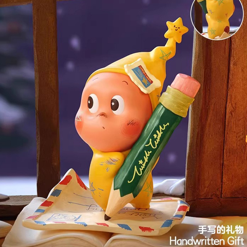 正版泡泡玛特二代星星人手办网红爆款盲盒盲袋奖品小学生收藏玩具|undefined