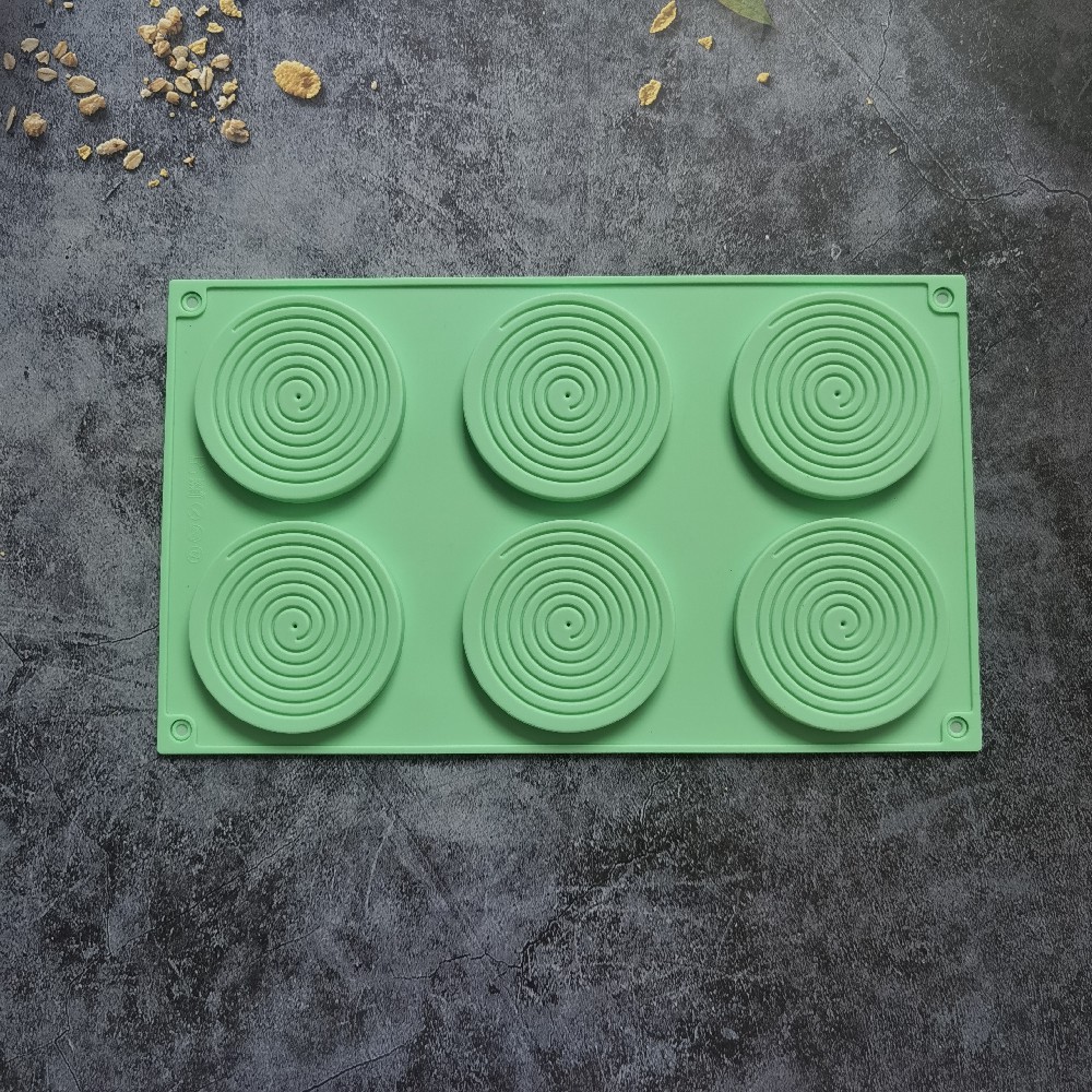 6 mosquitos 272 chocolate molde de silicona pudín molde de postre decoración de pastel de cocina para hornear