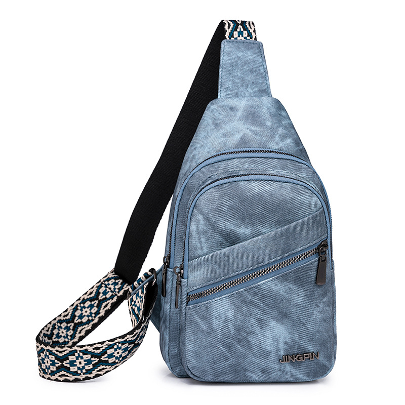 Bolso de pecho de mujer de cuero suave de la pu de alta gama para mujer de la nueva tendencia de las señoras, bolso de pecho coreano de color sólido de la moda simple