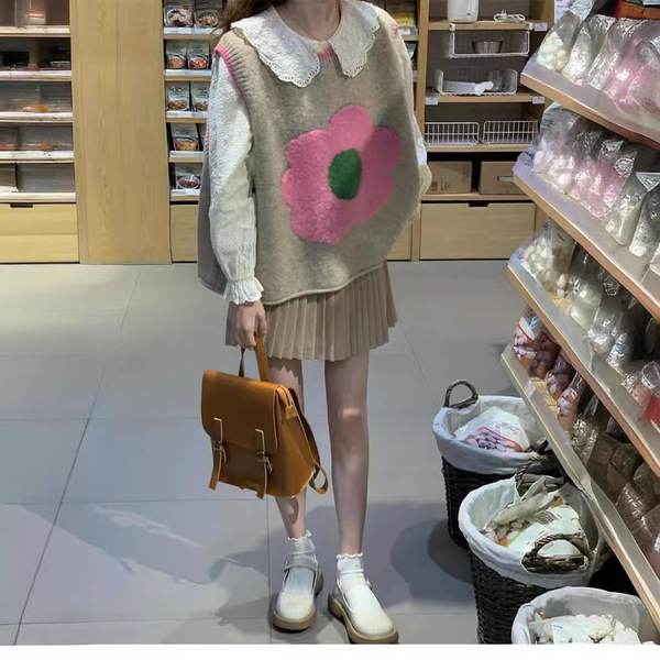 Fresh autumn vest sleevless