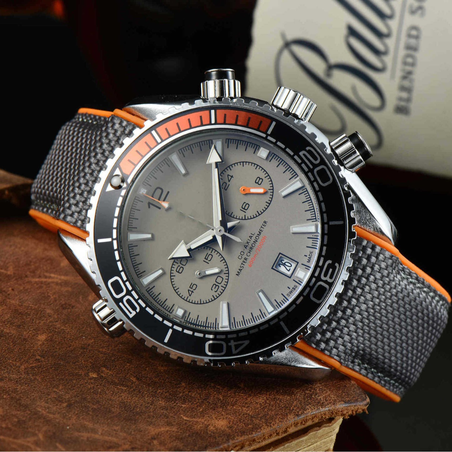 2025 Men's Sunday Luxury Watch 300 Steel Strap European Watch Five-Pin Quartz Watch Manufacturer Wholesale Dropshipping