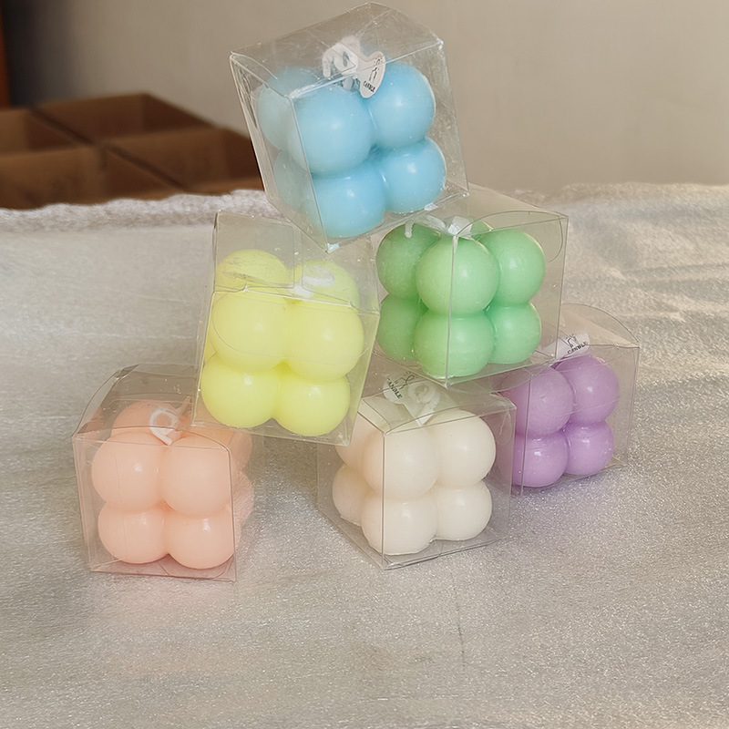 Mini cubo de rubik de perfumes regalos creativos hechos a mano adornos para el hogar props de disparo pequeñas fragancias