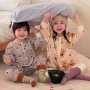 春季新款印花儿童家居服