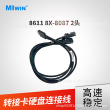 �~��SFF-8611 8x�D�ӿ��� �DMiniSAS 8087Ӳ�P�ӿ� 4iPCI-E���L��