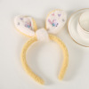 Cute plush headband, hairpins for face washing, hair accessory, internet celebrity, 2021 years, new collection