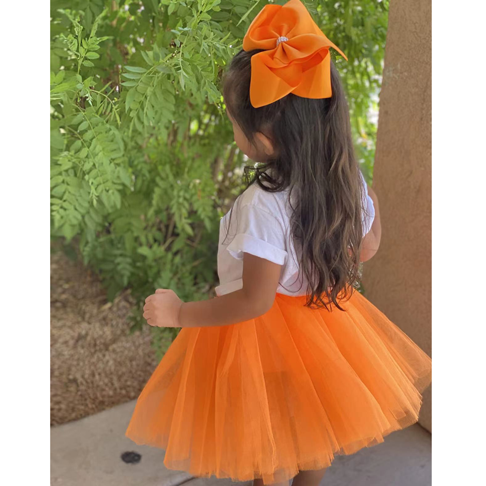 Amazon cinco capas Tutu falda niños más horquilla falda infantil traje accesorios para el cabello princesa vestido joyería caja de regalo al por mayor