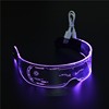 LED colorful light emitting glasses bar concert festival KTV performance science fiction colorful sunglasses fashion sunglasses