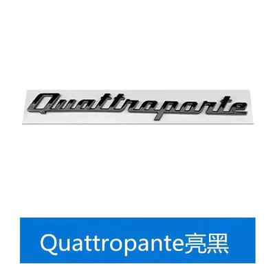 Maserati emblem, Levante, Quattroporte, Ghibli modified lettering, SQ4GTS car sticker, rear emblem, center grille emblem (Car logo) - gt-