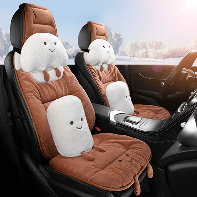 Warm Universal Seat Pad for Driver's | Wool pad
