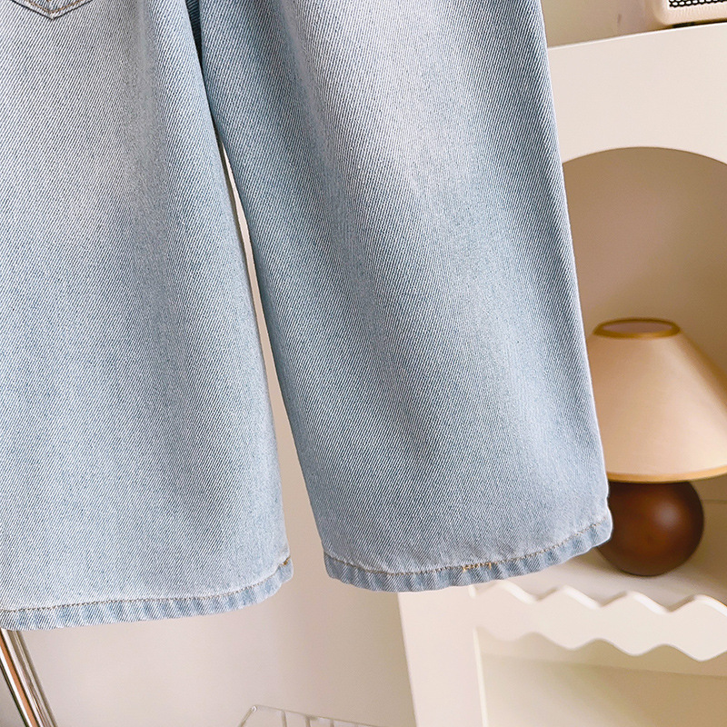 Stylish Girls Wide-Leg Pants