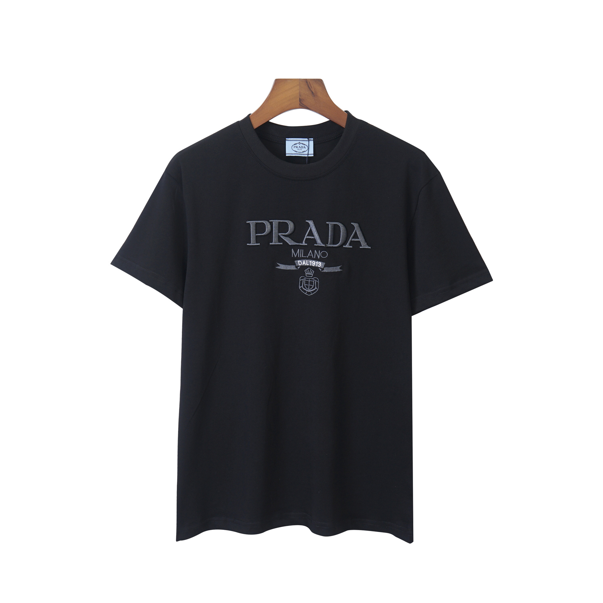 Moda transfronteriza Pujia pareja de manga corta tendencia de verano personalidad creativa color PRA letras impresas camiseta femenina
