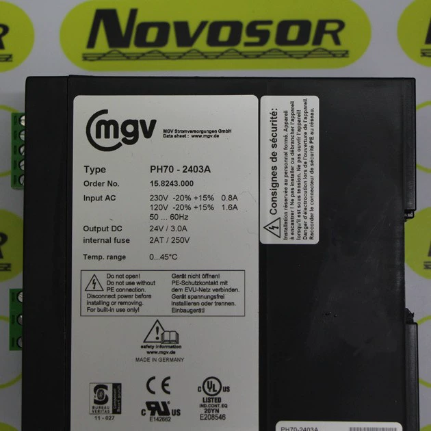 MGV Power supply PH30-1502
