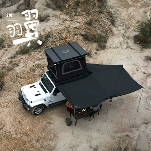 Wild Land 270 Dərəcə Yelpik Formalı Avtomobil Yan Tentası, Avtomatik Günəşlik