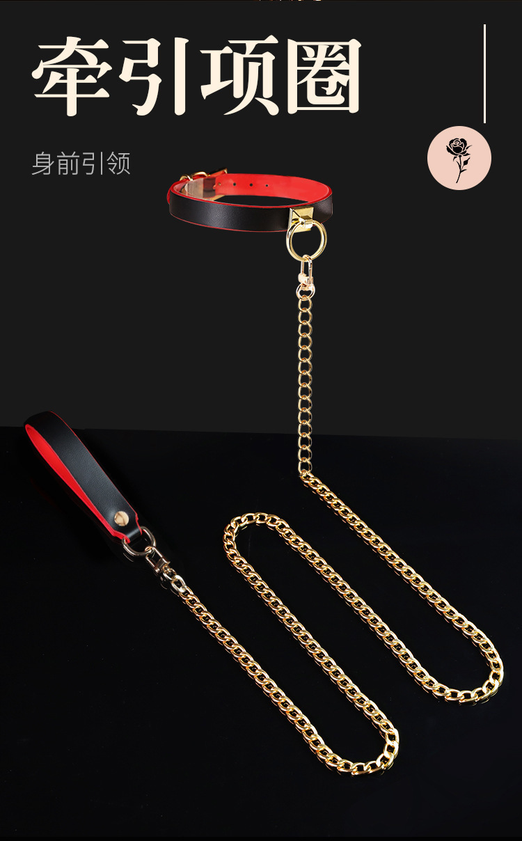 Adult Bondage Restraint Kit with Handcuffs, Mouth Ball and Nipple Clamps in Black — detail image 10