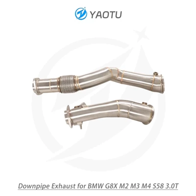 Escape free-flow pipe exhaust – Exhaust pipe