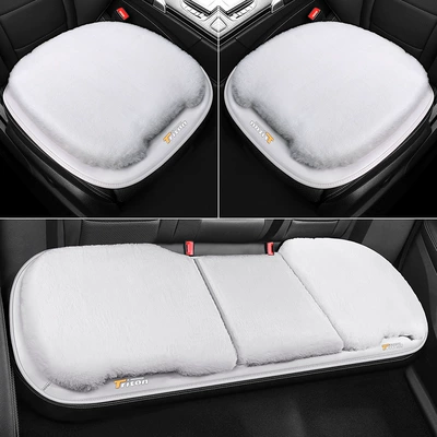 Plush Free Bundled Car Mat – Wool pad
